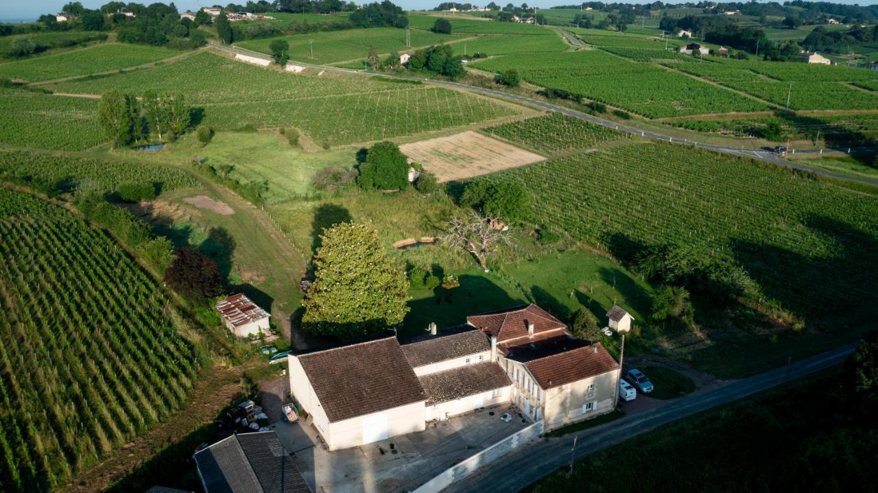 Chambre D'Hote Pres Bordeaux Au Chateau Camponac Bourg-sur-Gironde Exterior foto